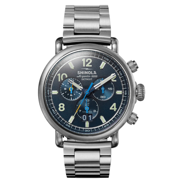 Runwell West Wind 42mm Titanium Gift Set - Rooster 