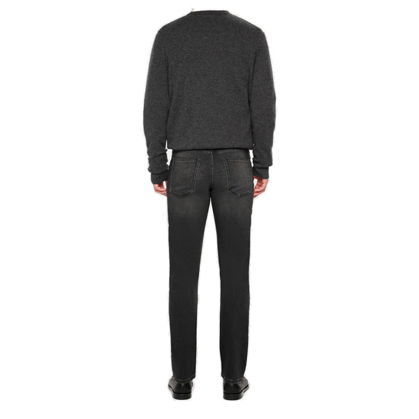 Russell Slim Straight – Color: Washed Black Knit