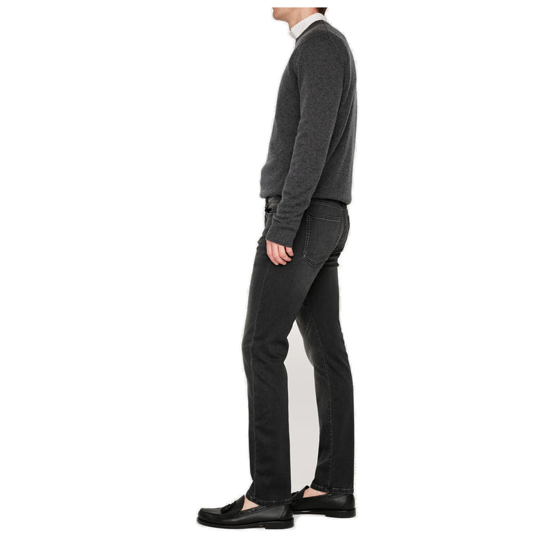 Russell Slim Straight – Color: Washed Black Knit