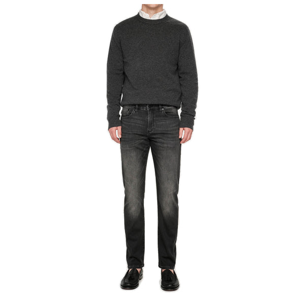 Russell Slim Straight – Color: Washed Black Knit