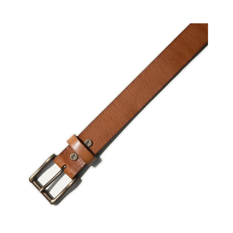 Saddle Leather Belt – Color: Tan
