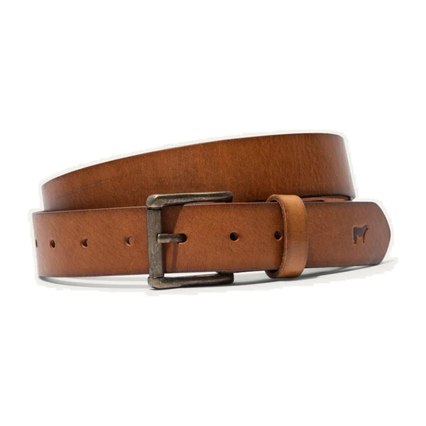 Saddle Leather Belt – Color: Tan