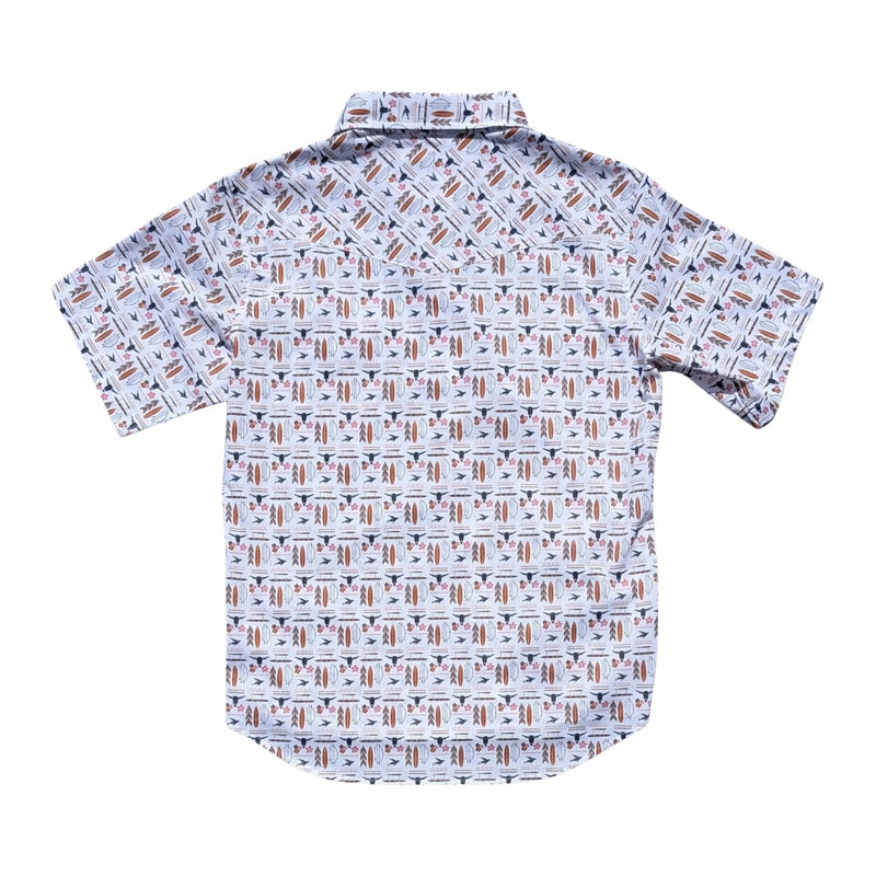 Trisports Short Sleeve Shirt – Burnt Orange