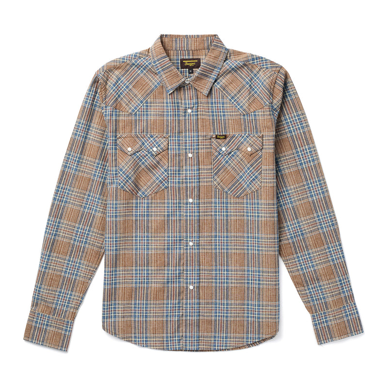 Sawtoof L/S Faded Navy Plaid – Faded Navy Plaid