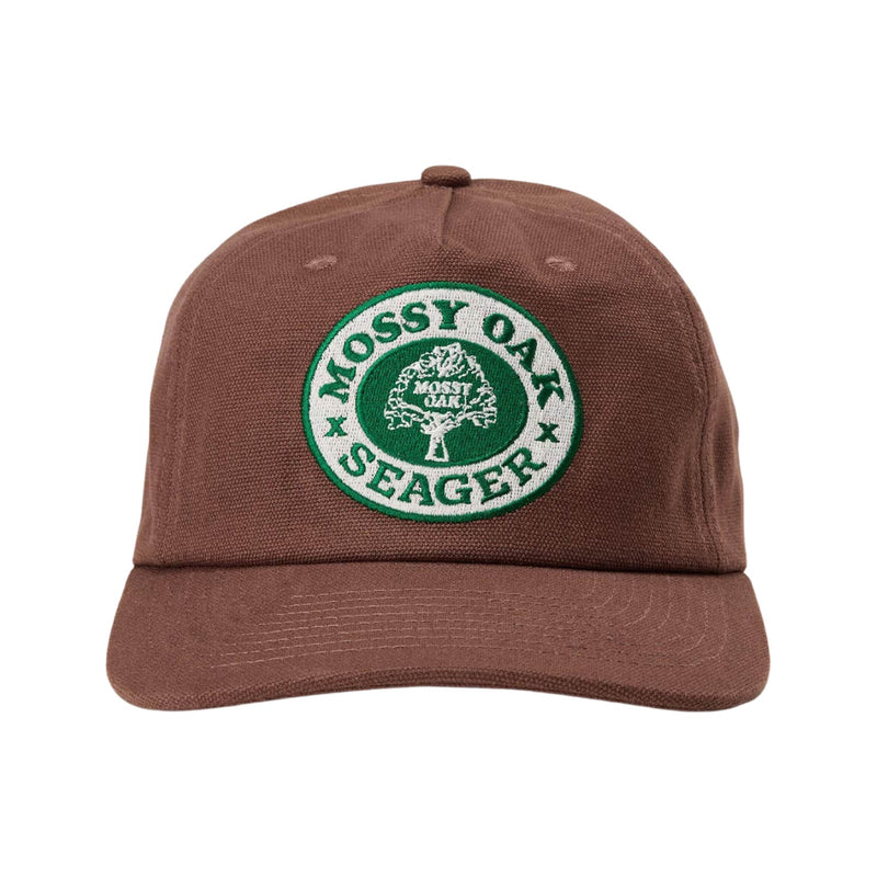 Seager x Mossy Oak Snapback Brown - Rooster 