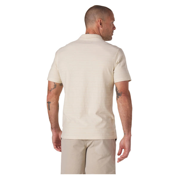 Sequoia Jacquard Button Down – Bone