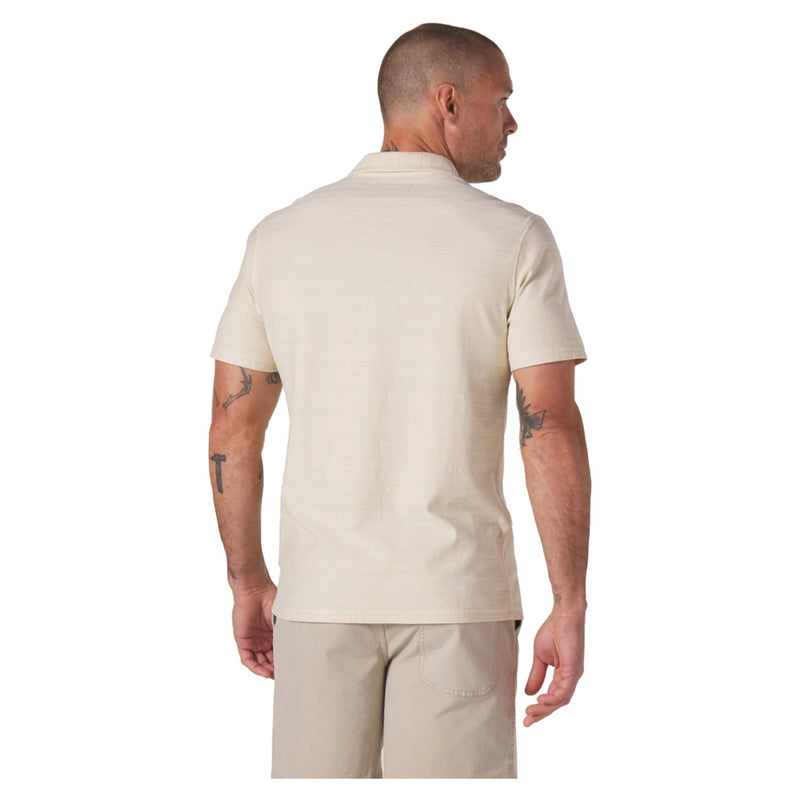 Sequoia Jacquard Button Down – Bone