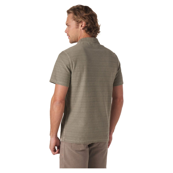 Sequoia Jacquard Button Down – Moss
