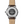 Runwell 41mm Dark Coffee Leather Strap - Rooster 