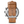 Runwell 2 Eye Chrono 47mm Tan Leather Strap - Rooster 
