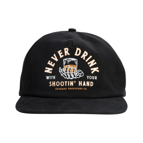 Shootin' Hand Hat - Black - Rooster 