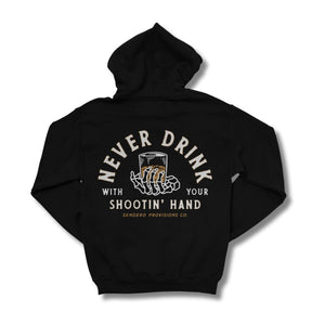 Shootin' Hand Hoodie - Rooster 