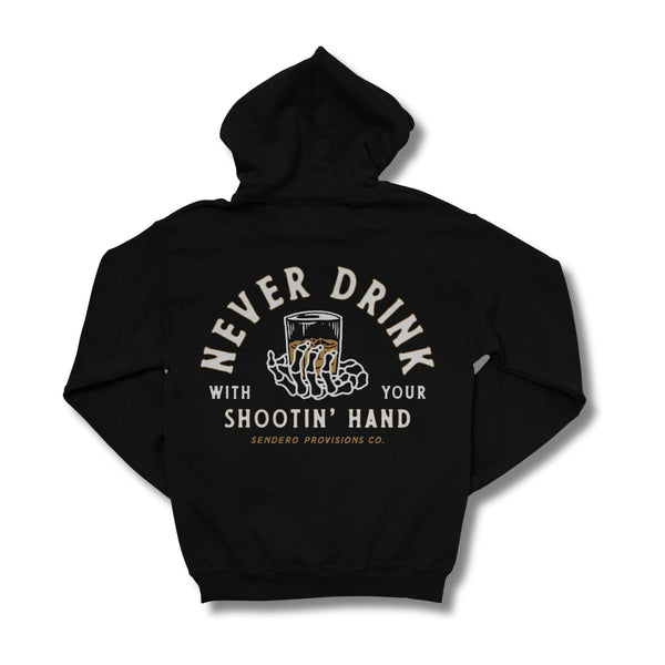 Shootin' Hand Hoodie - Rooster 