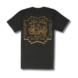 Shootin' Hand Salud T-Shirt – Black
