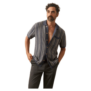 Short-Sleeve Sweater Shirt - Rooster 