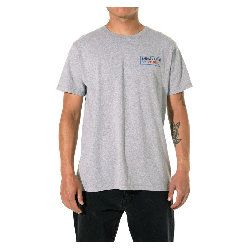 Signage Tee – Heather Gray