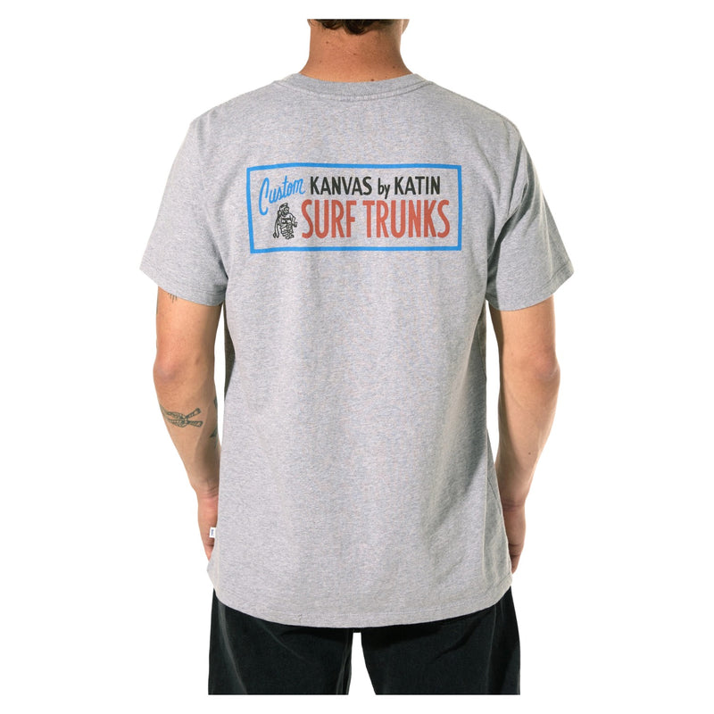 Signage Tee – Heather Gray