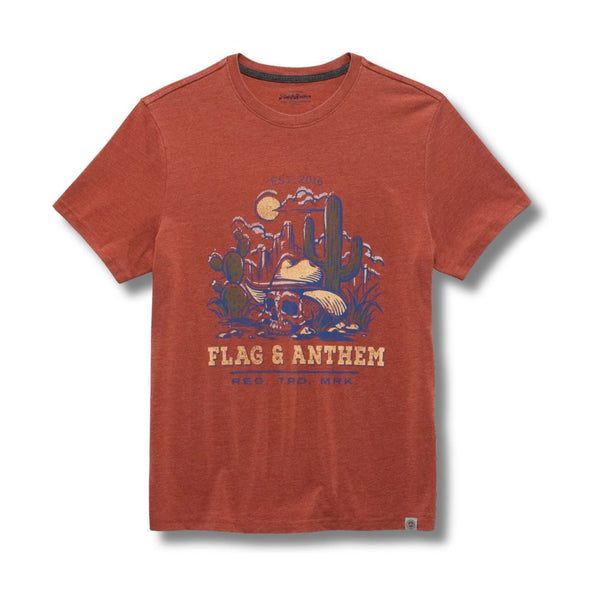 Skull Cactus Valley Burnout SS Tee - Rooster 