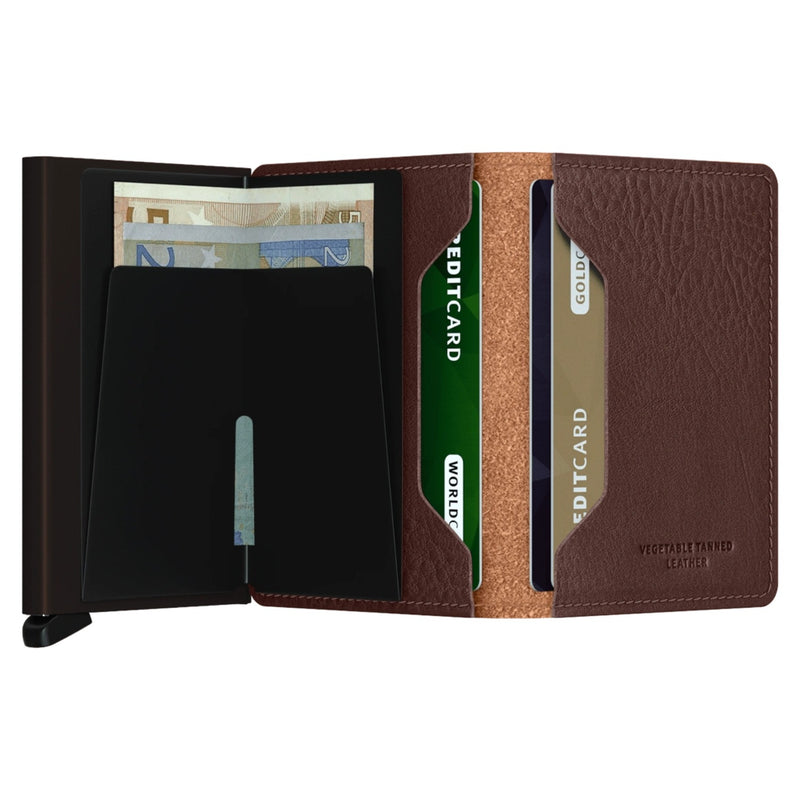 SlimWallet – Vegetable Tanned Espresso - Brown