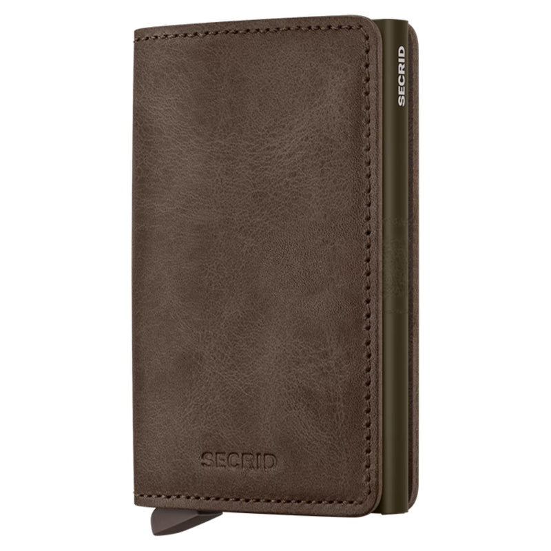 SlimWallet – Vintage Olive Black