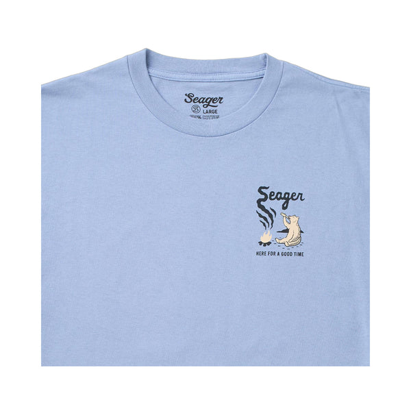 Smokey Tee – Color: Faded Denim