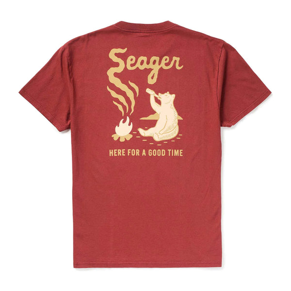 Smokey Tee – Color: Roasted Red