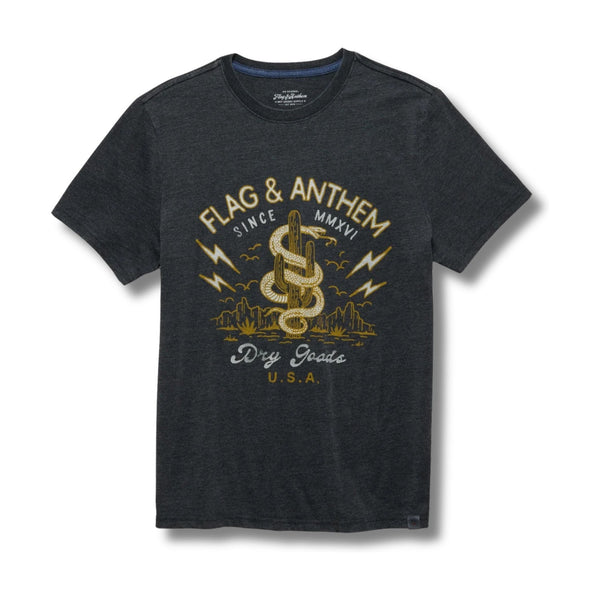 Snake Cactus Burnout SS Tee - Rooster 