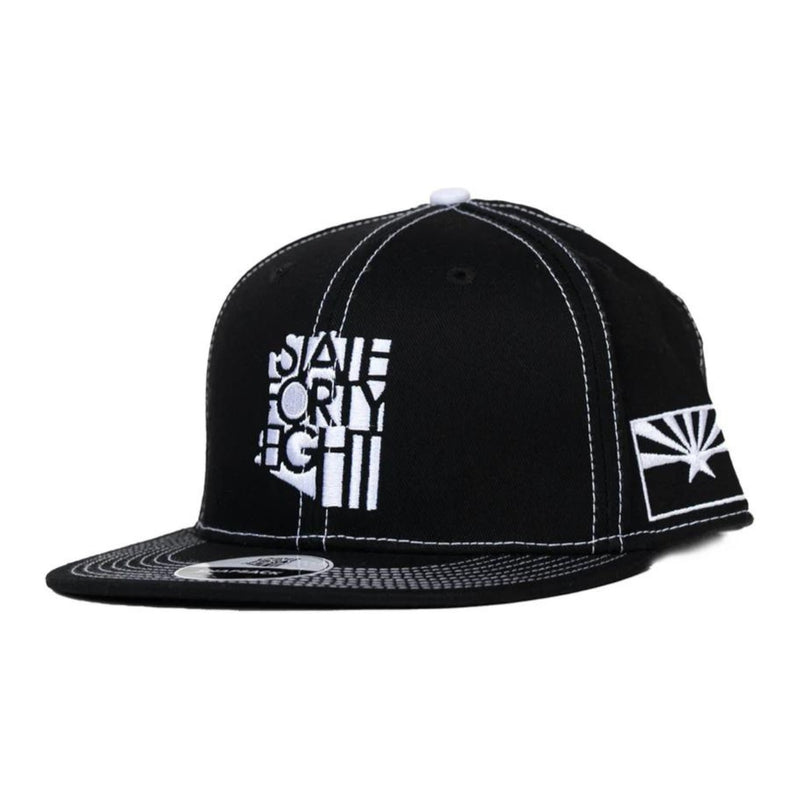 Snapback Classic Pinstripes – Black & White