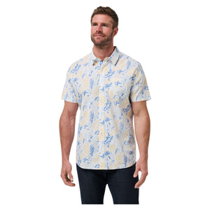 Souvenir City Button Up – White