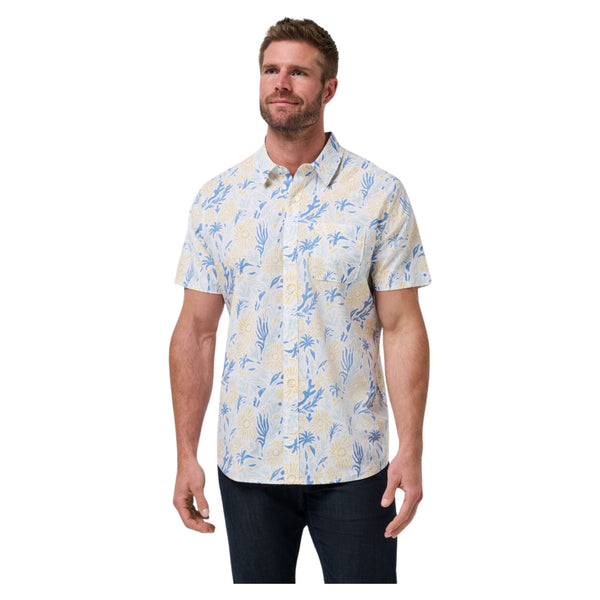 Souvenir City Button Up – White