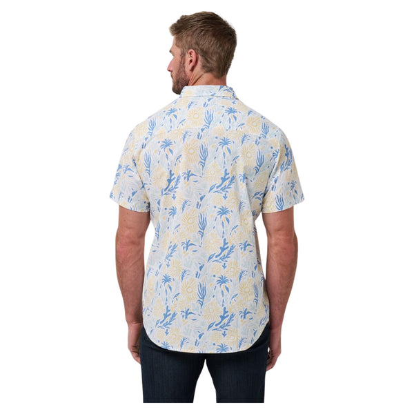 Souvenir City Button Up – White