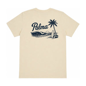 SS Palma Waves Tee - Rooster 