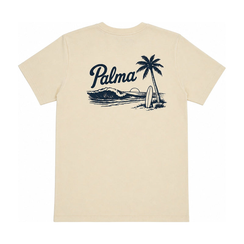 SS Palma Waves Tee – Vintage White