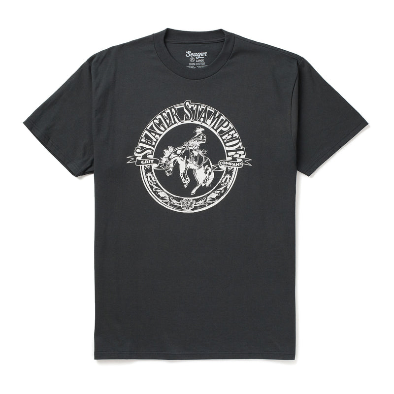Stampede Tee – Vintage Black