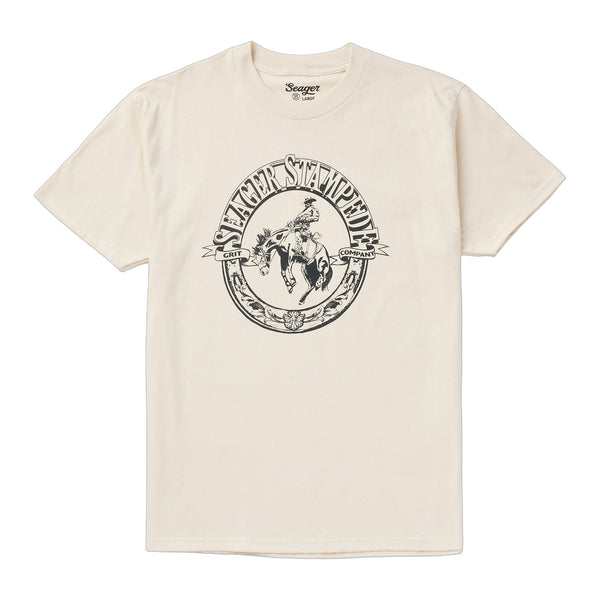 Stampede Tee – Vintage White