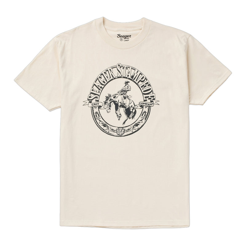 Stampede Tee – Vintage White