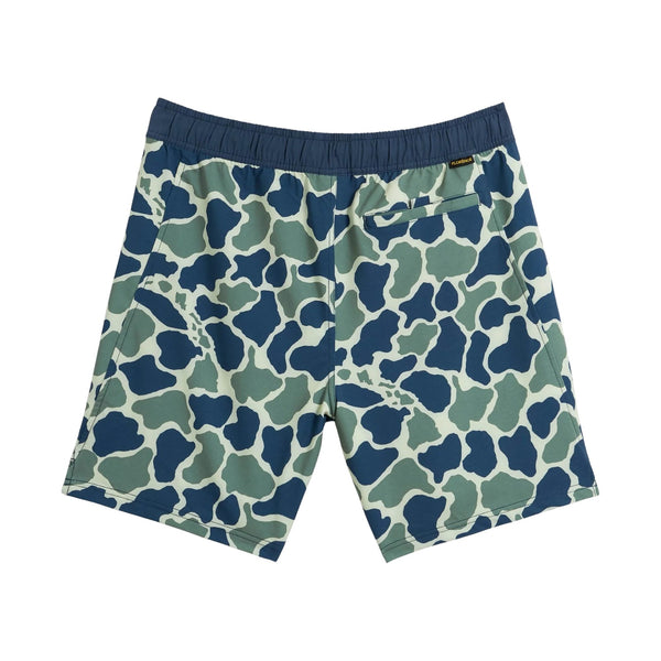 Standard Issue Elastic Short – Blue Camo