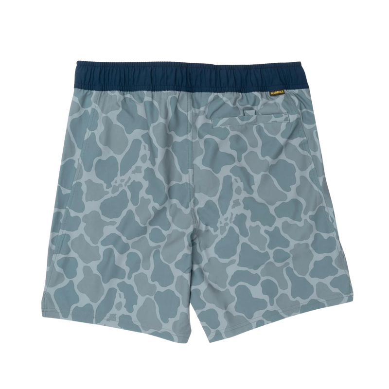 Standard Issue Elastic Short – Light Sea Blue Camo