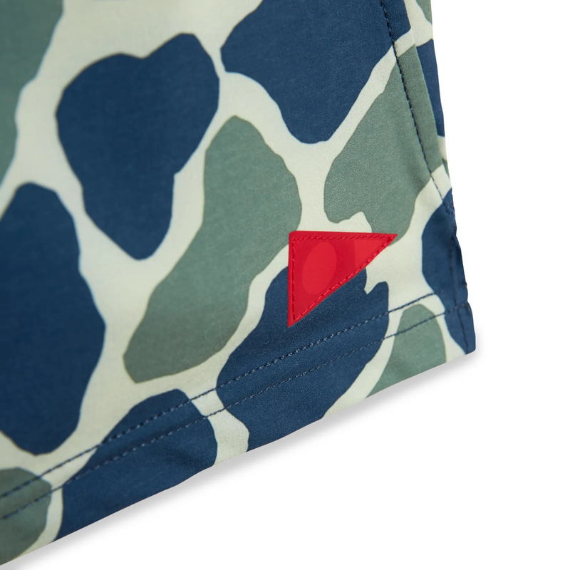 Standard Issue Elastic Short – Blue Camo