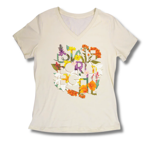 Wildflower V-Neck - Rooster 