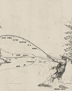 Stillness of God Poster Print - Rooster 