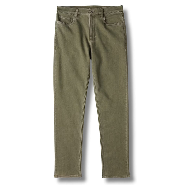 Stretch Terry 5-Pocket Pant – Island Olive
