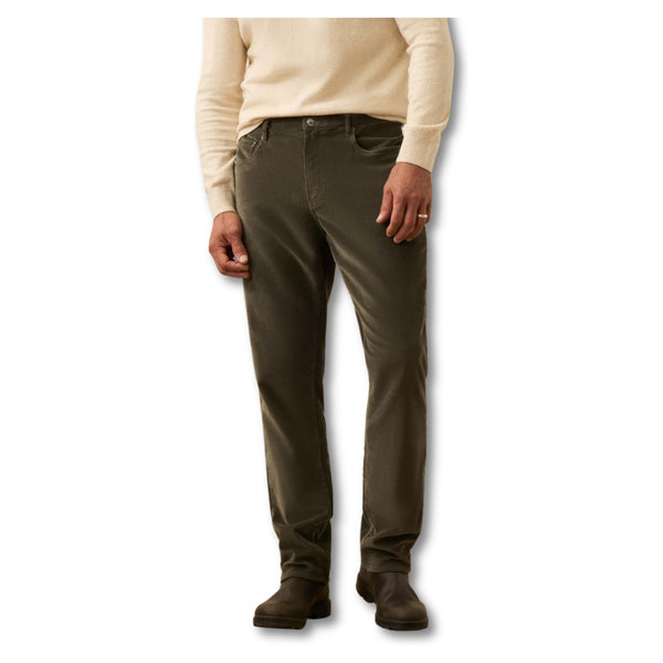 Stretch Terry Corduroy 5-Pocket Pant - Rooster 