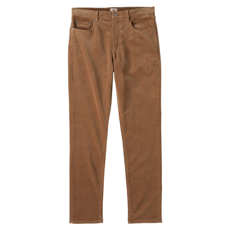 Stretch Terry Corduroy 5-Pocket Pant – Maple Brown