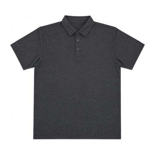 Stride Performance Polo - Heather Charcoal