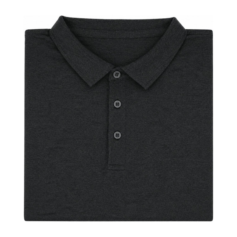Stride Performance Polo - Heather Charcoal – Heather Charcoal