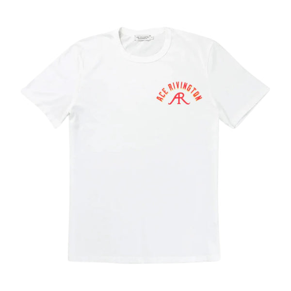 Super Supima Tee - Ace Denim - Chalk - Rooster 