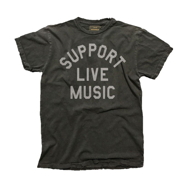 Support Live Music – Vintage Black