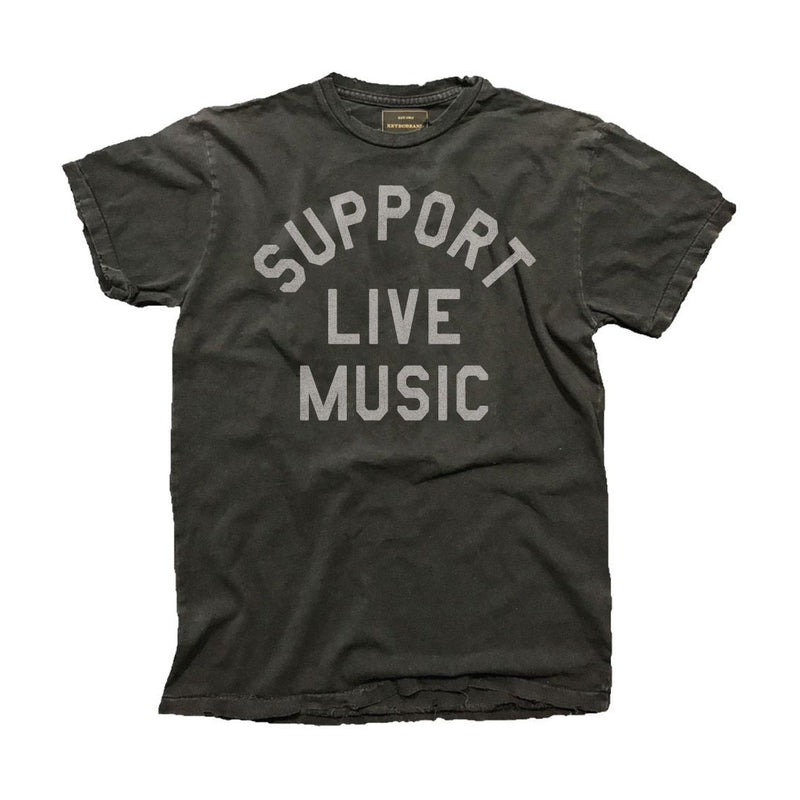 Support Live Music – Vintage Black