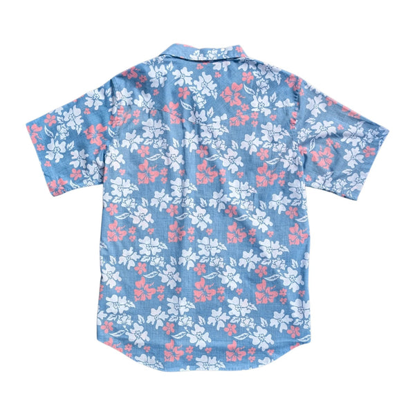 Tahitian Pareu – Red White and Blue